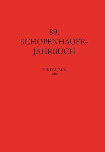 Schopenhauer jahrbuch für - schopenhauer-jahrbuch:,