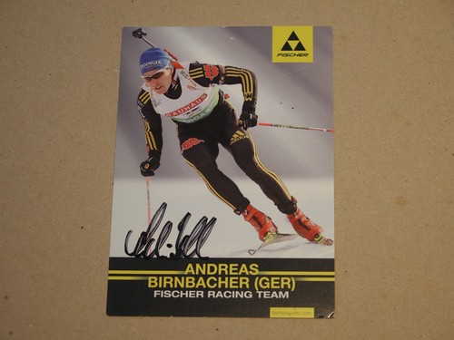 Andreas birnbacher autogramm - andreas,