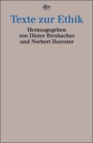 Texte zur ethik birnbacher - zur,