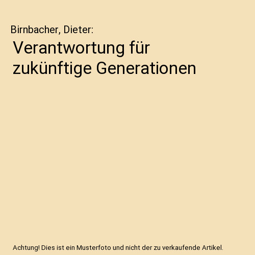 Verantwortung für zukünftige