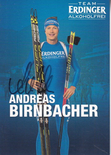 Autogramm andi birnbacher - autogramm,