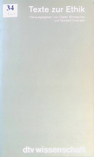 Texte zur ethik - zur, ;